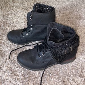 Rock & Candy Combat boots